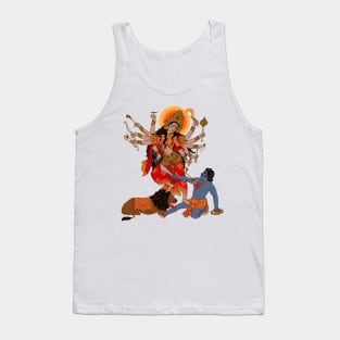 Goddess of Power : Durga (color) Tank Top